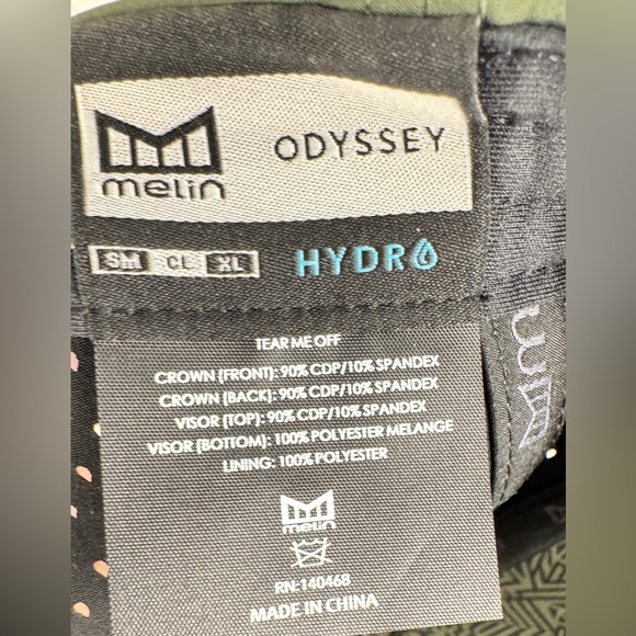 Melin Odysea Stacked Hydro Hat Mens Snapback Cap - Classic Size - Canopy / Khaki - Picture 5 of 9